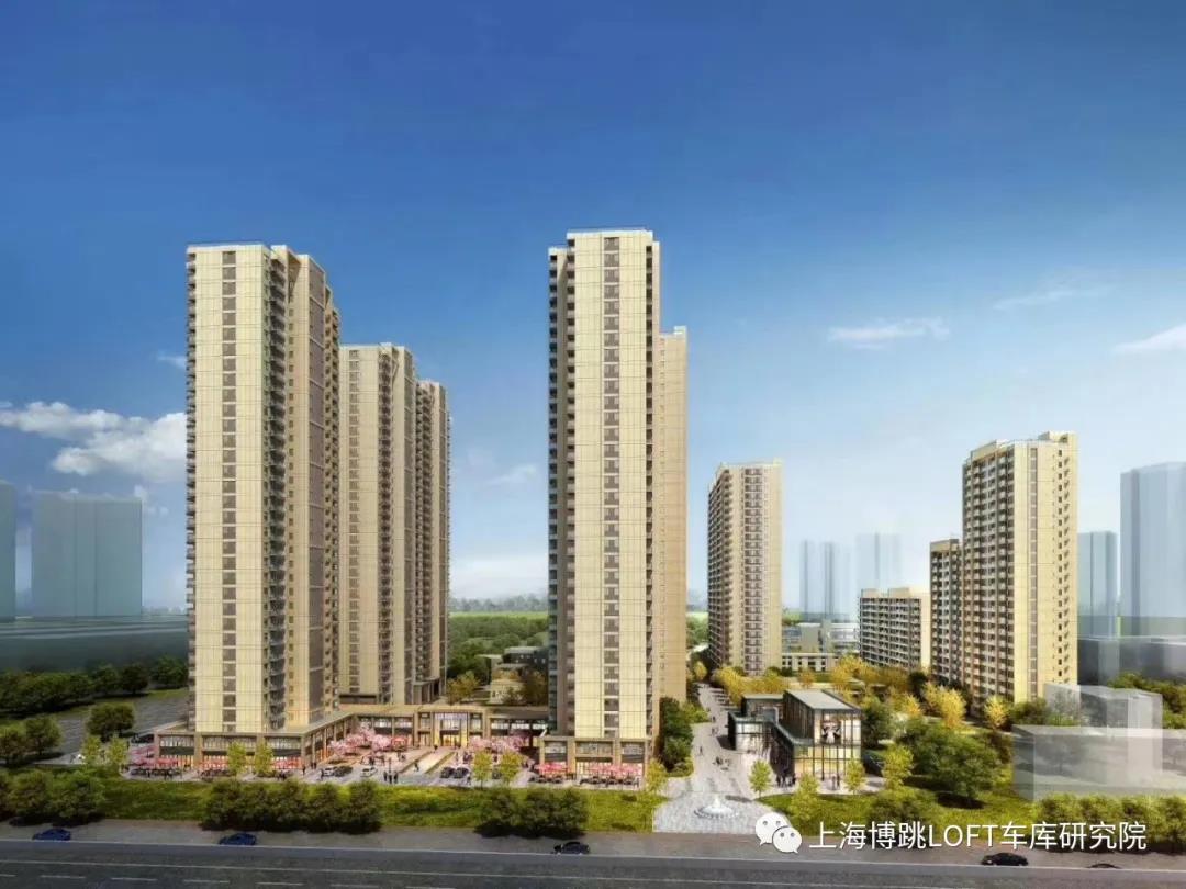 吉安采用了LOFT车库武汉当代集团春风十里项目现已结构封顶！